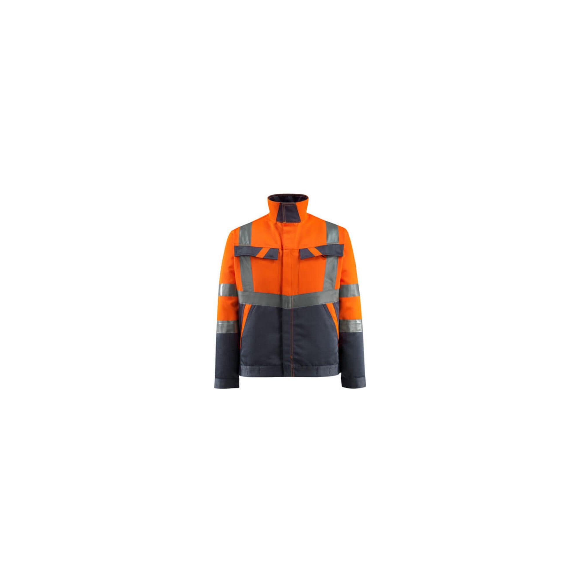 Mascot Forster Arbeitsjacke Größe S, hi-vis orange/schwarzblau (15909-948-14010-S)
