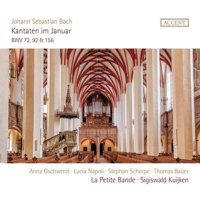 Johann Sebastian Bach: Cantatas BWV 72,92 & 156 - Sigiswald Kuijken,La Petite Bande, CD