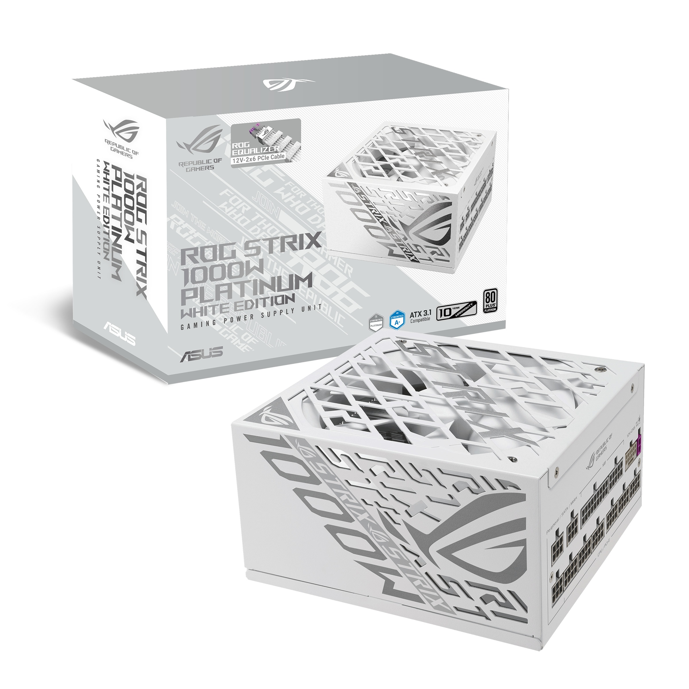 ASUS ROG STRIX White Platinum 1000P 1000W GAMING-E Netzteil Modular PCIe5.1