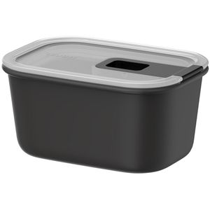 Mepal Frischhaltedose EasyClip, aus Kunststoff, 0,45 Liter, Nordic black, luftdicht