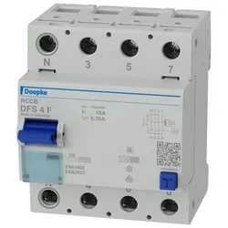 Doepke FI-Schalter DFS4 016-4/0,30-F