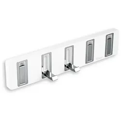 Novaservis Haken Emotion Weiß/Chrom Edelstahl 65543.4