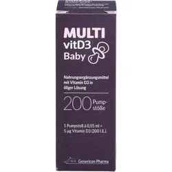 Multivitd3 Baby 10 ML
