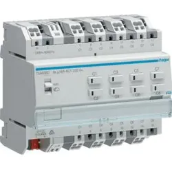 Hager TXA608D Schalt-/Jal.aktor 8/4f KNX easy, 16A, C-L.