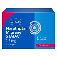 NARATRIPTAN Migräne STADA 2,5 mg Filmtabletten 2 St