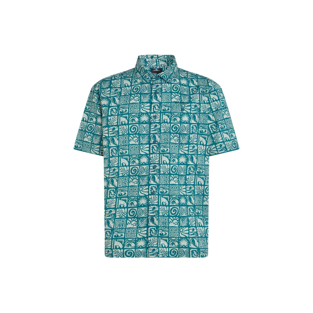 O'Neill O'neill Print Shirt blue bricks (35200) M 2650057-35200-M