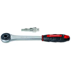ROTHENBERGER Uni-Stufenschlüssel-Set mit Ratsche, 3/8-1" - 73297