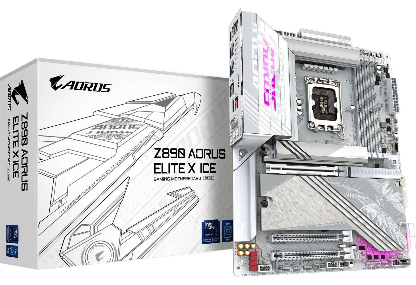 Gigabyte Z890 A ELITE X ICE Motherboard