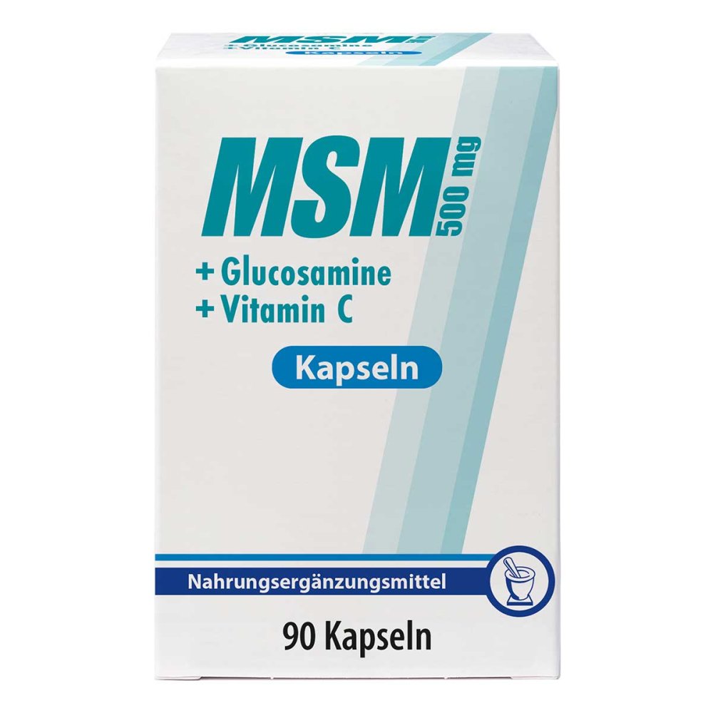 Pharma Peter GmbH MSM 500 mg + Glucosamine Kapseln 03383711