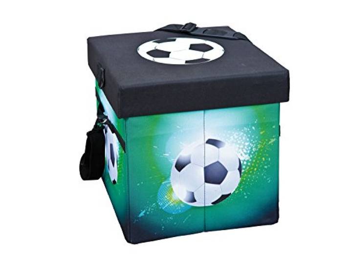 Inter Link - Faltbare Kühltasche mit verstellbarem Schultergurt - Fanbox - Kühltasche - Fußball