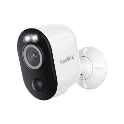 Reolink Argus B330 Solar 2560 x 1440 Pixel IP-Sicherheitskamera IP65 Innen & Außen Nachtsicht (Weiß) RL-B330-SOLAR