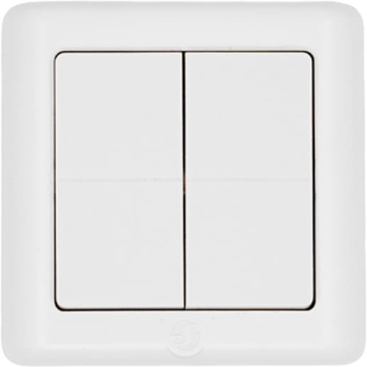 Shelly Blu Wall Switch 4 ZB DK Wandtaster 4-fach Bluetooth Zigbee 16 Aktionen weiß
