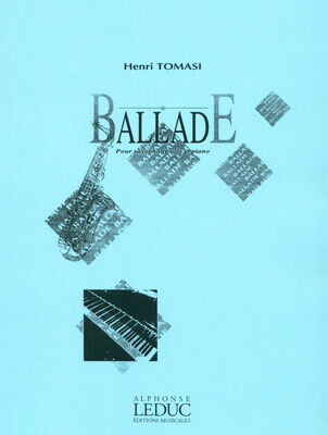 Alphonse Leduc Tomasi Ballade