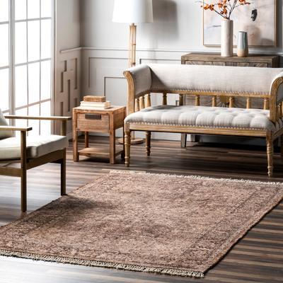 Nuloom Lennox Persian Medallion Tassel Area Rug