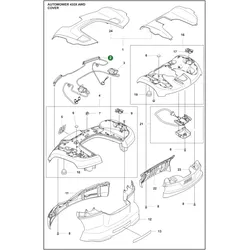 Original Husqvarna Kabelsatz LED-Beleuchtung weiß für Automower 435X AWD und 435X AWD NERA