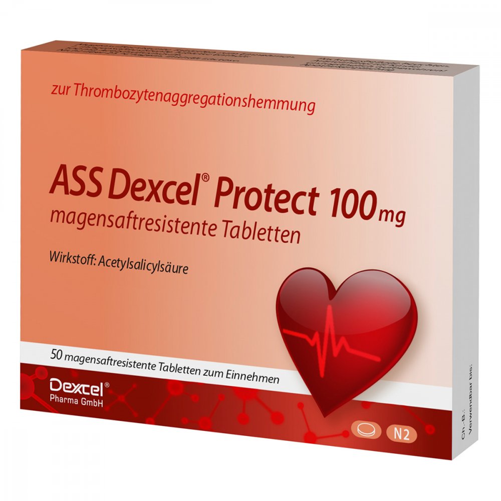 Dexcel Pharma GmbH ASS Dexcel Protect 100mg 09318790