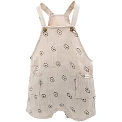 maximo Musselin-Latzhose Löwe, beige, 74