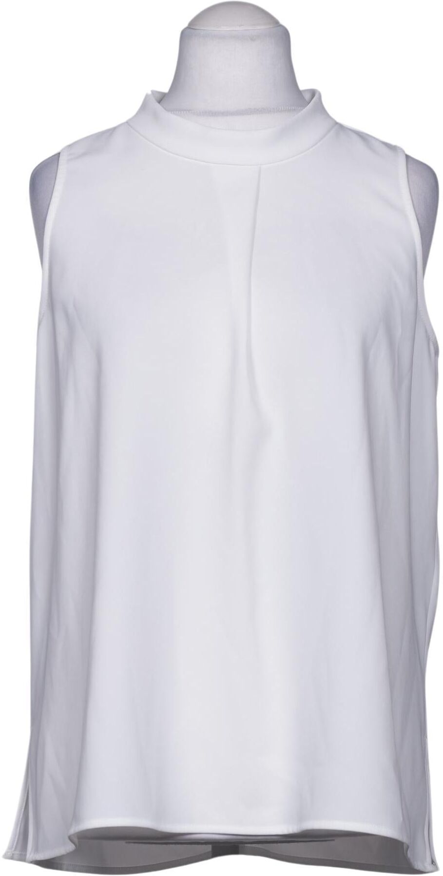 SEM PER LEI Damen Bluse, Weiß, Gr. EU 40, Synthetik - Second Hand
