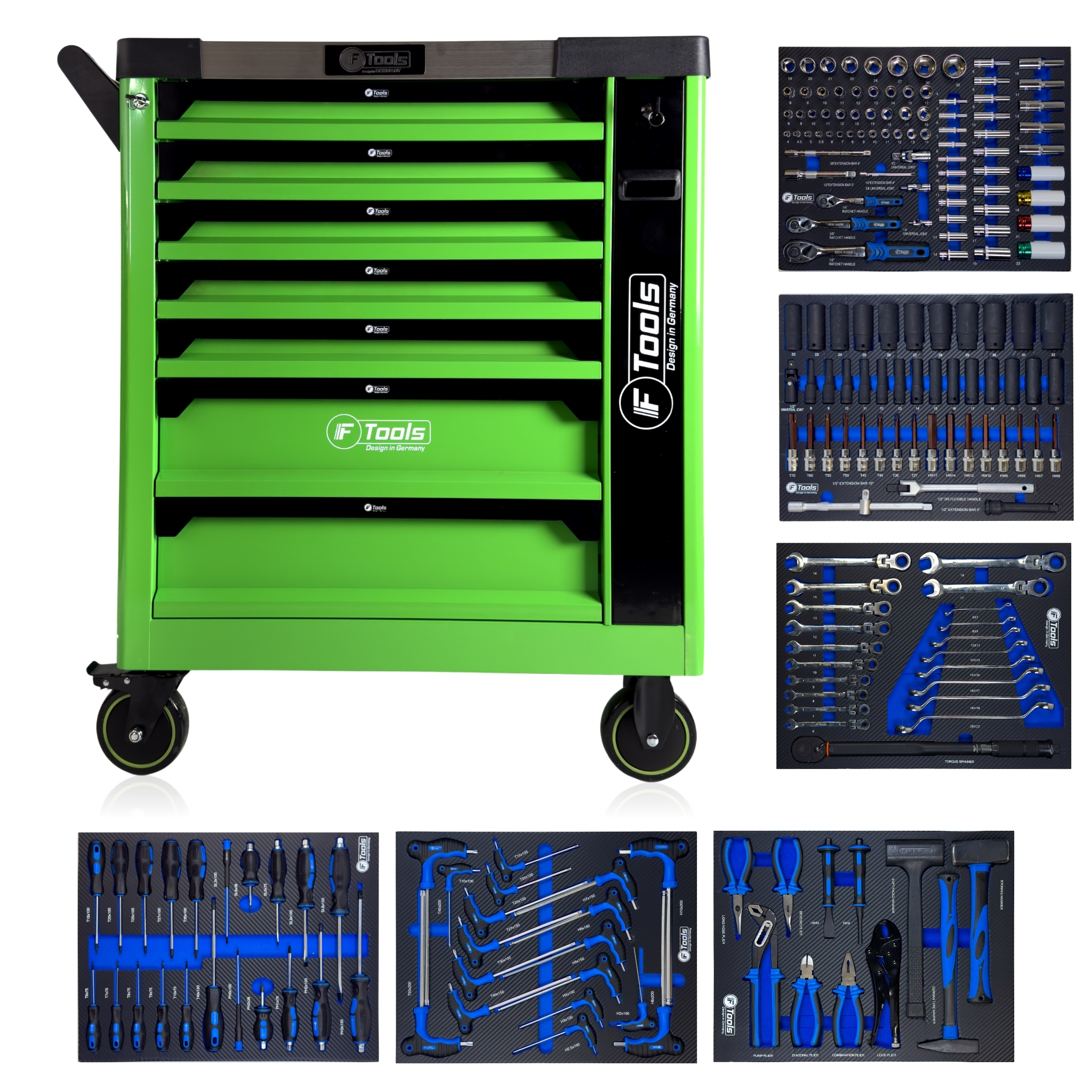 Toolcar F Tools Werkzeugwagen Werkstattwagen