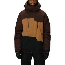 686 GEO INSULATED Jacke 2026 coffee colorblock - M