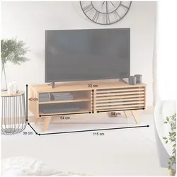 Idimex, TV Möbel, Sean (115 x 38 x 40 cm)