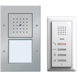 Gira, Klingel + Türsprechanlage, Einfamilienhaus-Paket Audio