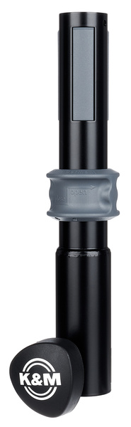 K&M ; 21444 "Easy Lock" Adapter nero