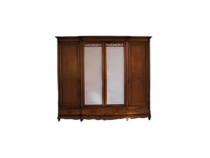 JVmoebel Kleiderschrank Massivholz Kleiderschrank im modernen Design für Schlafzimmer Made in Europa