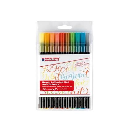 Edding Filzstifte Brush Lettering 10er Set