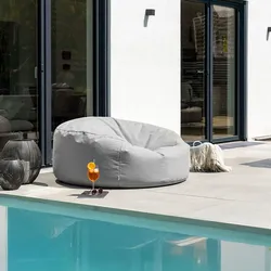 HOME DELUXE XXL Outdoor Sitzsack CLOUD - Hellgrau