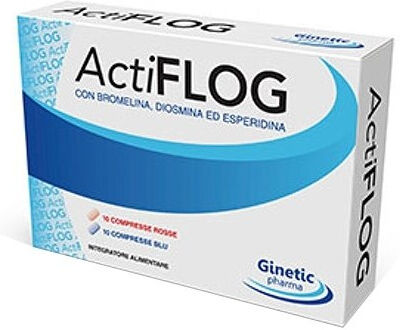 GINETIC PHARMA Sas ACTIFLOG 20cpr - Integratore per il Benessere delle Articolazioni e della Mobilità