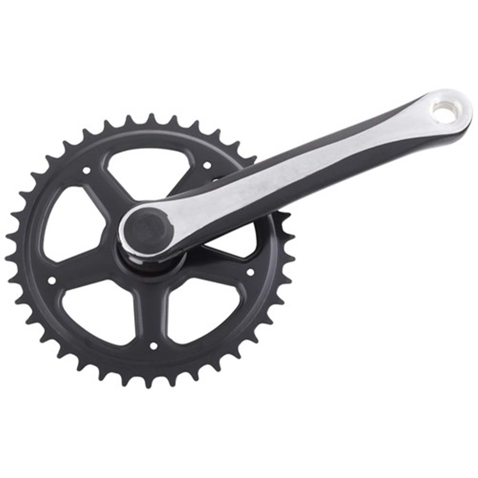 Mijnen Pieper Amar Kurbel 1-fach 38 Zähne 170 mm Kurbelgarnitur Tretkurbel Fahrradkurbel Kettenradgarnitur
