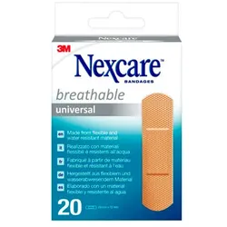 Nexcare Plastik 20 Streifen 19x76mm