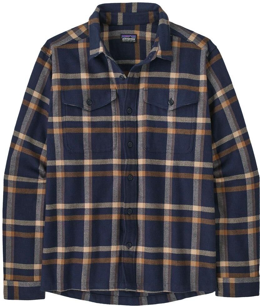 Patagonia  - Fjord Flannel Crossing New Navy - S - Chemise
