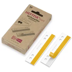 VELOFLEX Heftstreifen, selbstklebend  für bis DIN A4 weiß