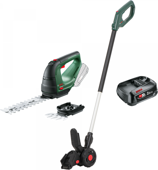 Bosch AdvancedShear18V - Cisaille taille-haies à batterie sur perche - Sculpte-haie - 18V 2Ah