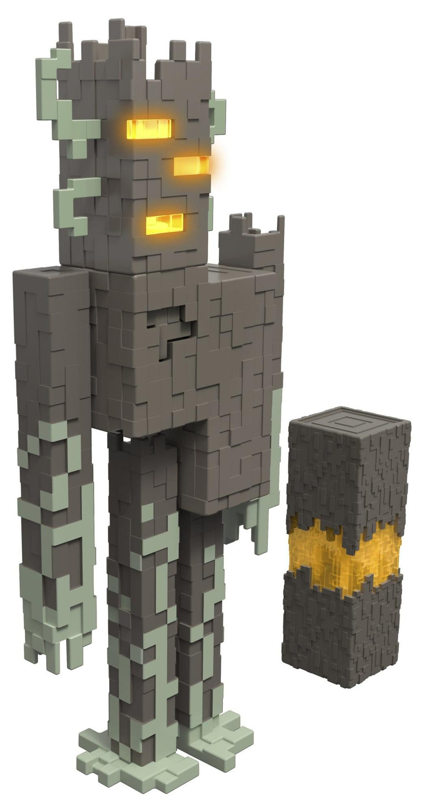 Mattel Minecraft Krekel Figuur met Geluiden en Licht 20 cm