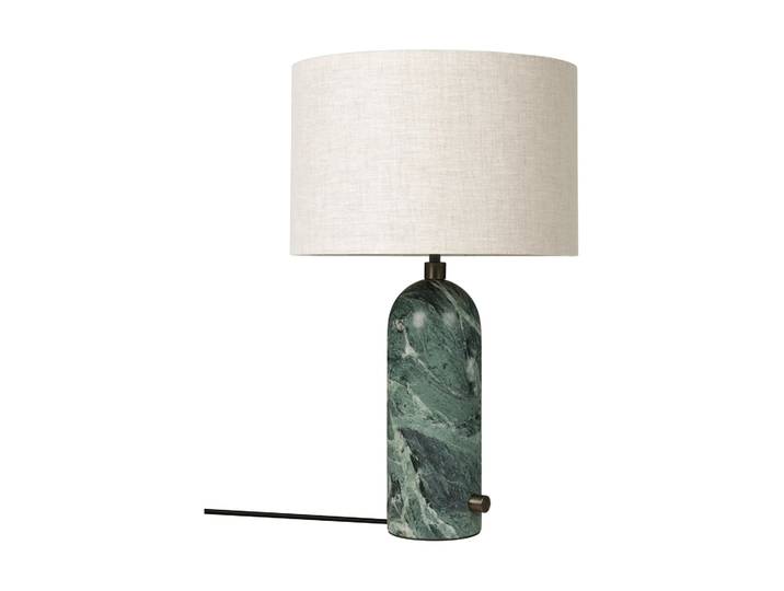 GUBI Gravity S Tischleuchte Emerald marble-canvas