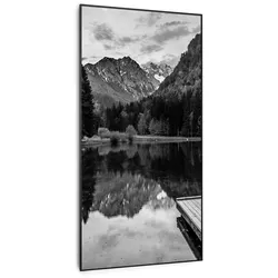 Klarstein Wonderwall Air Art Smart Infrarotheizung See 60x120cm 700W Abstrakt