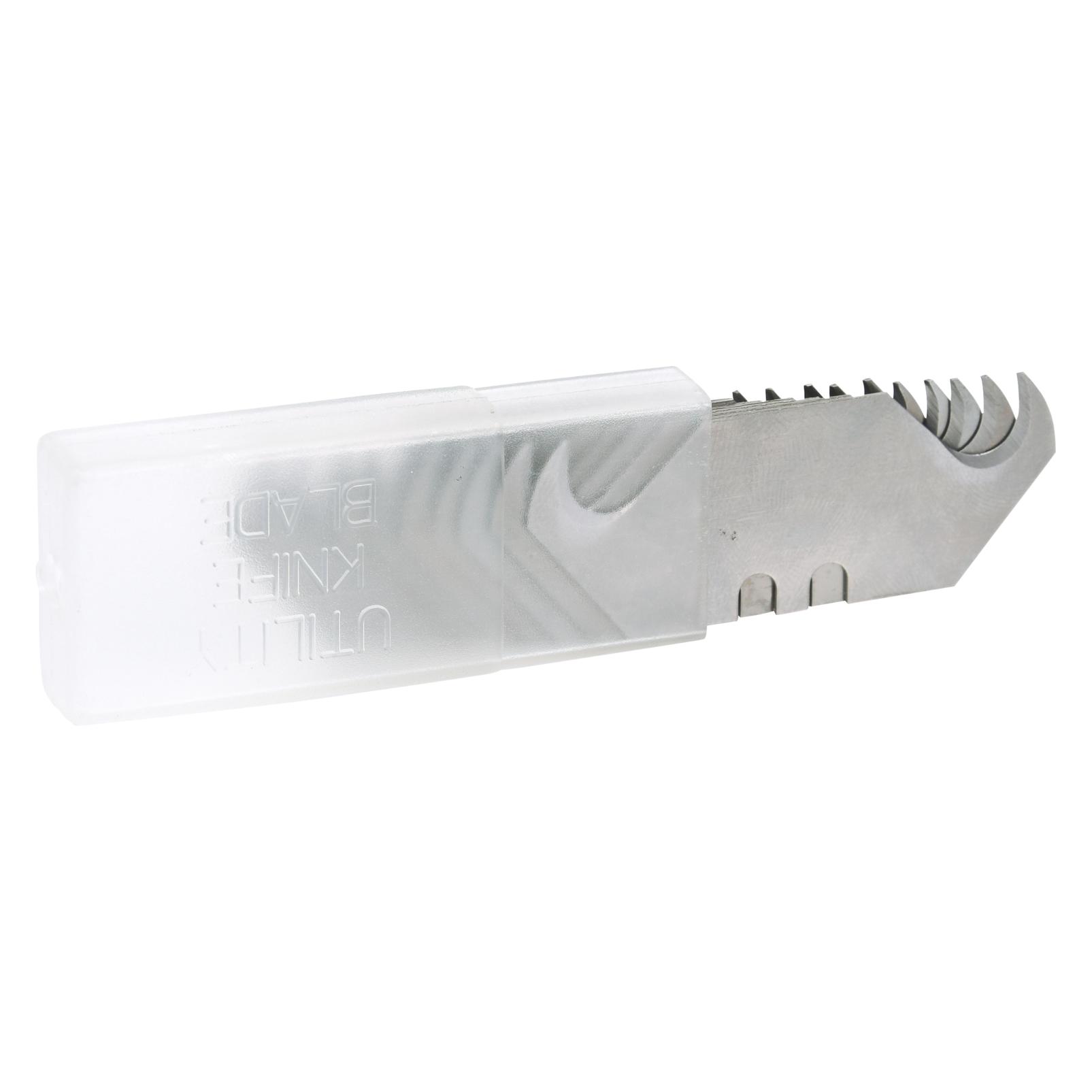 KS Tools Werkzeuge-Maschinen GmbH Hakenklingen für Profi-Universalmesser, 10er Pack (Ersatzklinge) (907.2163)