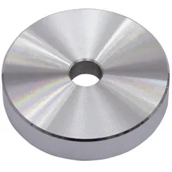 OMNITRONIC Puck Single-Mittelstück Aluminium silber