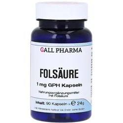 Folsäure 1 mg GPH Kapseln 90 St