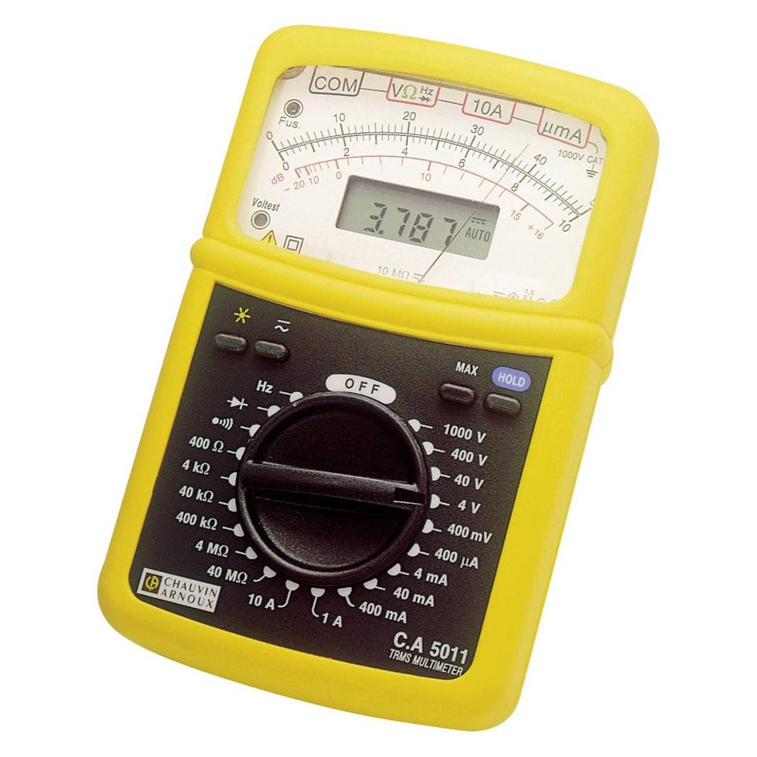 Chauvin Arnoux Hand-Multimeter digital, analo (CAT III 1000V, CAT IV 600V, Hand-Multimeter) (P01196311F)