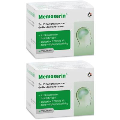 Memoserin Kapseln 2x 2x90 St