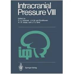 Intracranial Pressure VIII, Fachbücher von C. J. J. Avezaat, J. T. J. Tans, A. I. R. Maas, J.H.M. van Eijndhoven