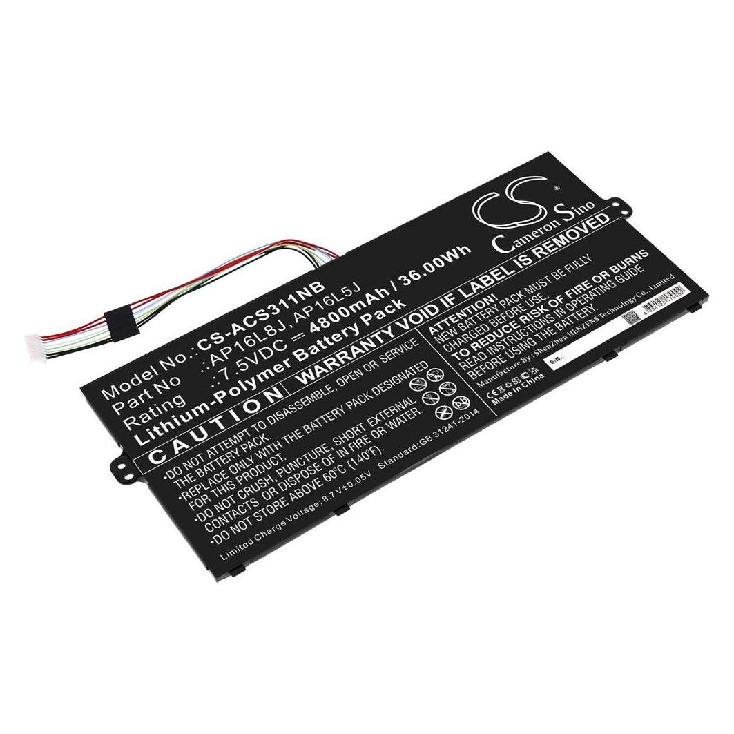 Acer Battery for Chromebook Spin 311 CP311-3H-K2RJ etc (ACS311NB)