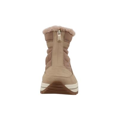 Stiefel TOM TAILOR "Tom Tailor Winter Boots", Damen, Gr. 40, beige (sand), Polyurethan, Schuhe Stiefel
