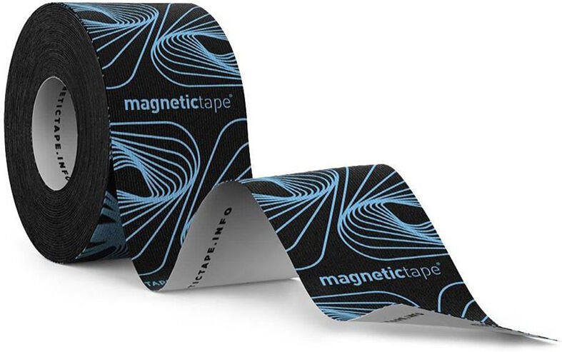Banda elástica adesiva Magnetic Tape: Incorpora partículas magnéticas para multiplicar os seus efeitos terapêuticos (medidas: 5m x 5cm)