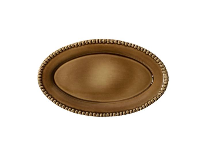 PotteryJo Plat à service Daria 35 cm grès Umbra