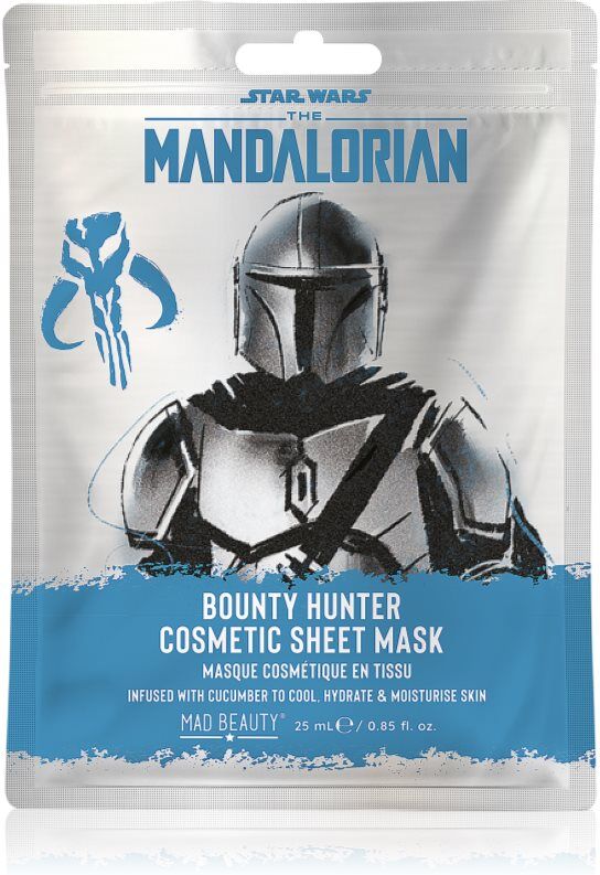 Mad Beauty Star Wars Mandalorian Silver Face Mask sheet mask 25 ml
